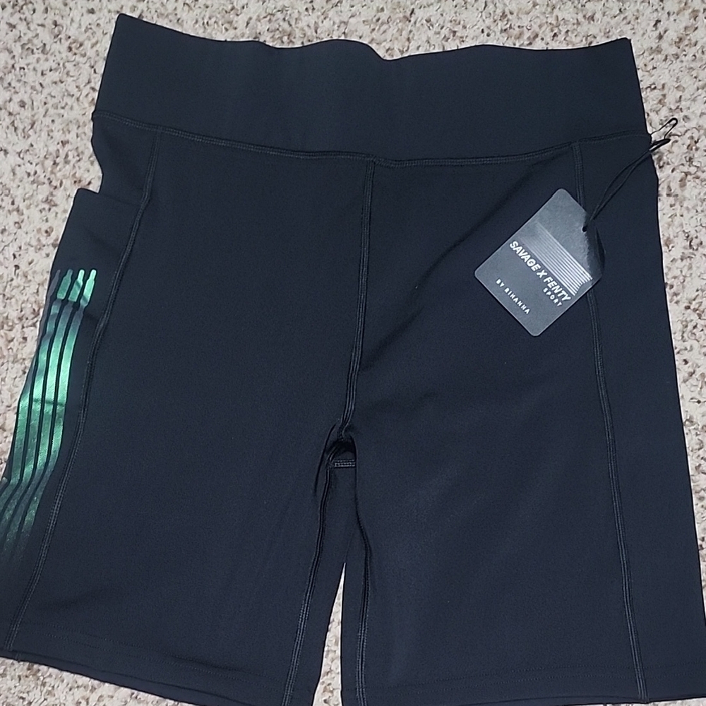 Savage X Fenty Women's Black Shorts